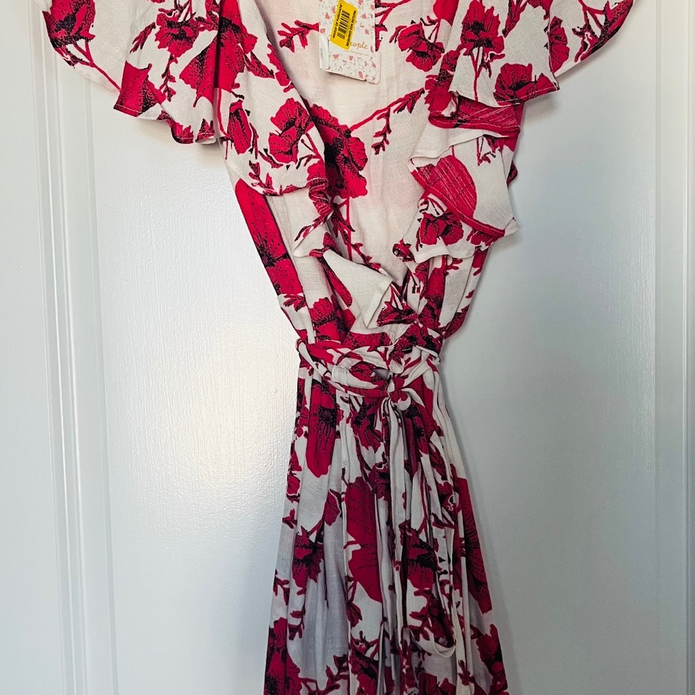 Free People wrap dress